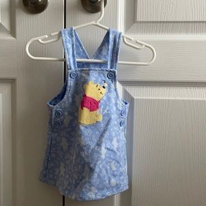 Disney Baby Overalls Pooh Bear
